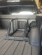 Foutz Motorsports Single Tire Carrier Quick Release Modular Bed Organizer