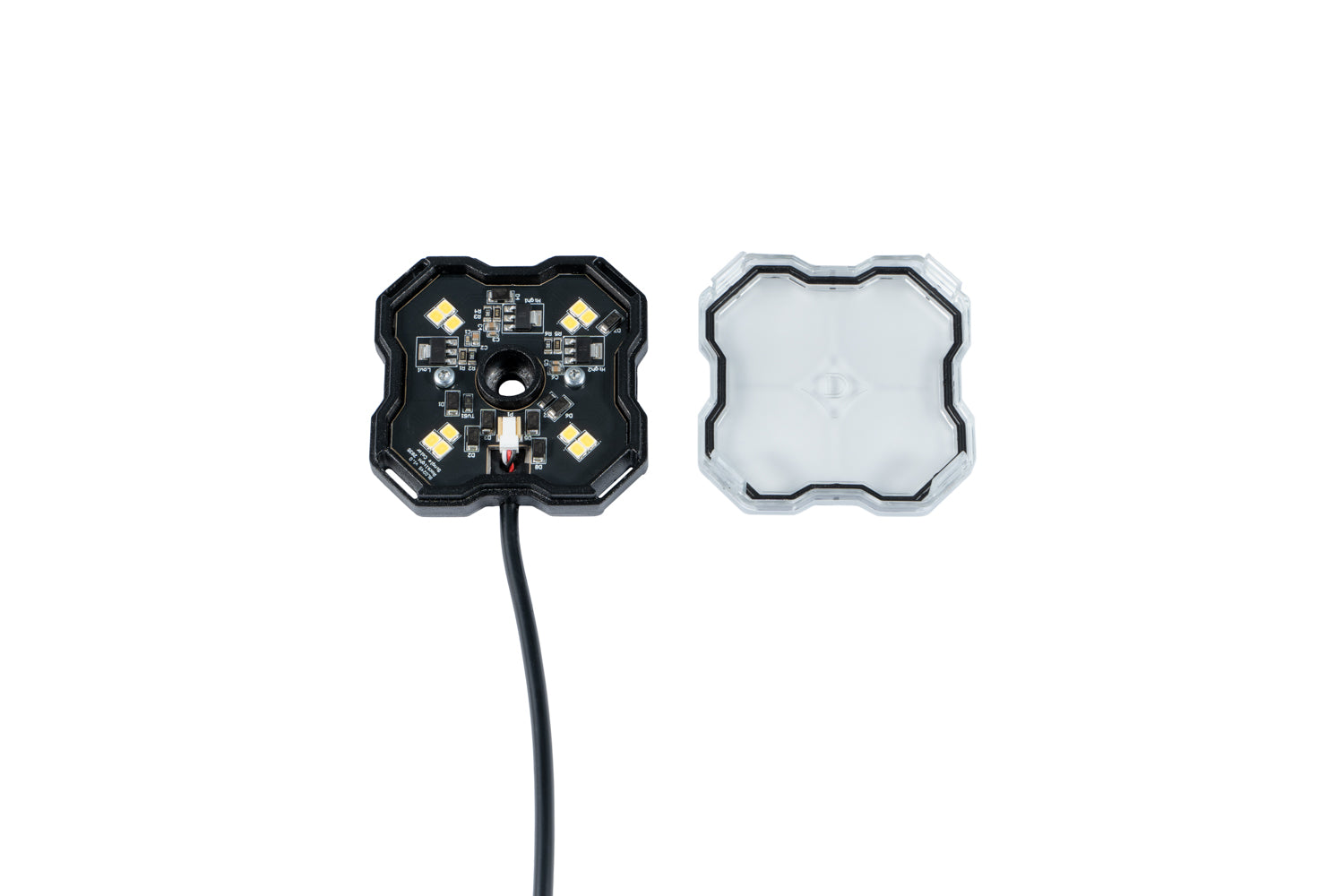 Diode Dynamics Single-Color Rock Light Installer Magnet Mount Kit (4-pack)