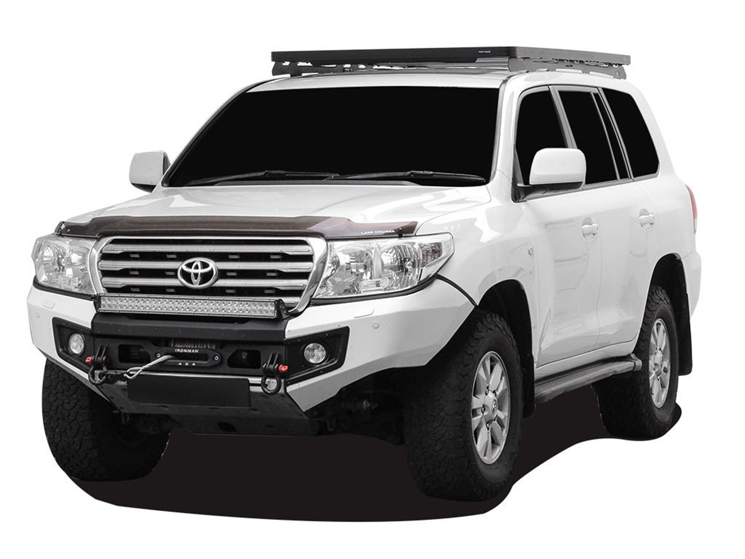Slimline II Roof Rack Kit; Low Profile; KRTL042T - Apollo Off-Road