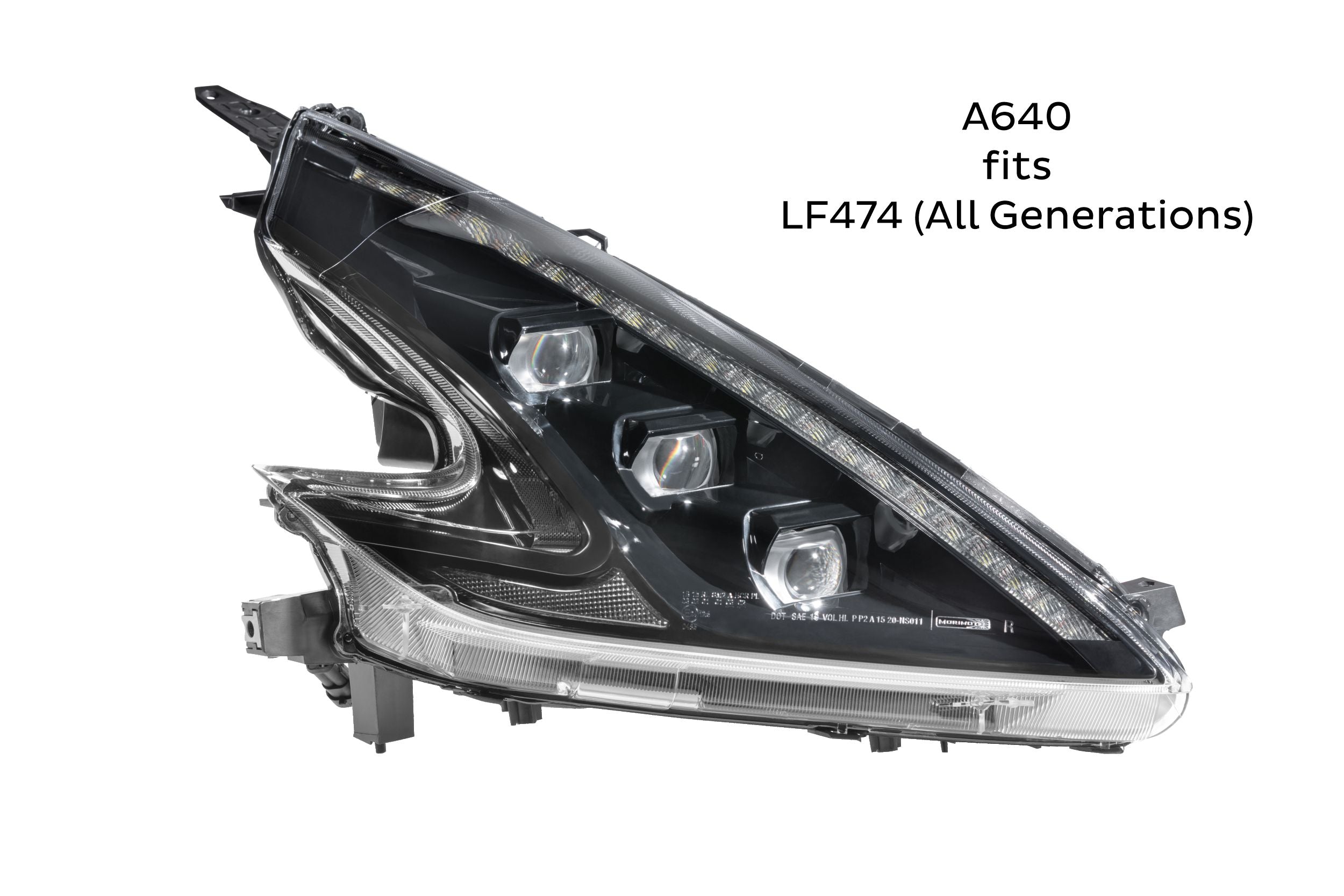 Smoked Sidemarkers: LF523 / LF525 (All Gens) (Set) - Apollo Off-Road