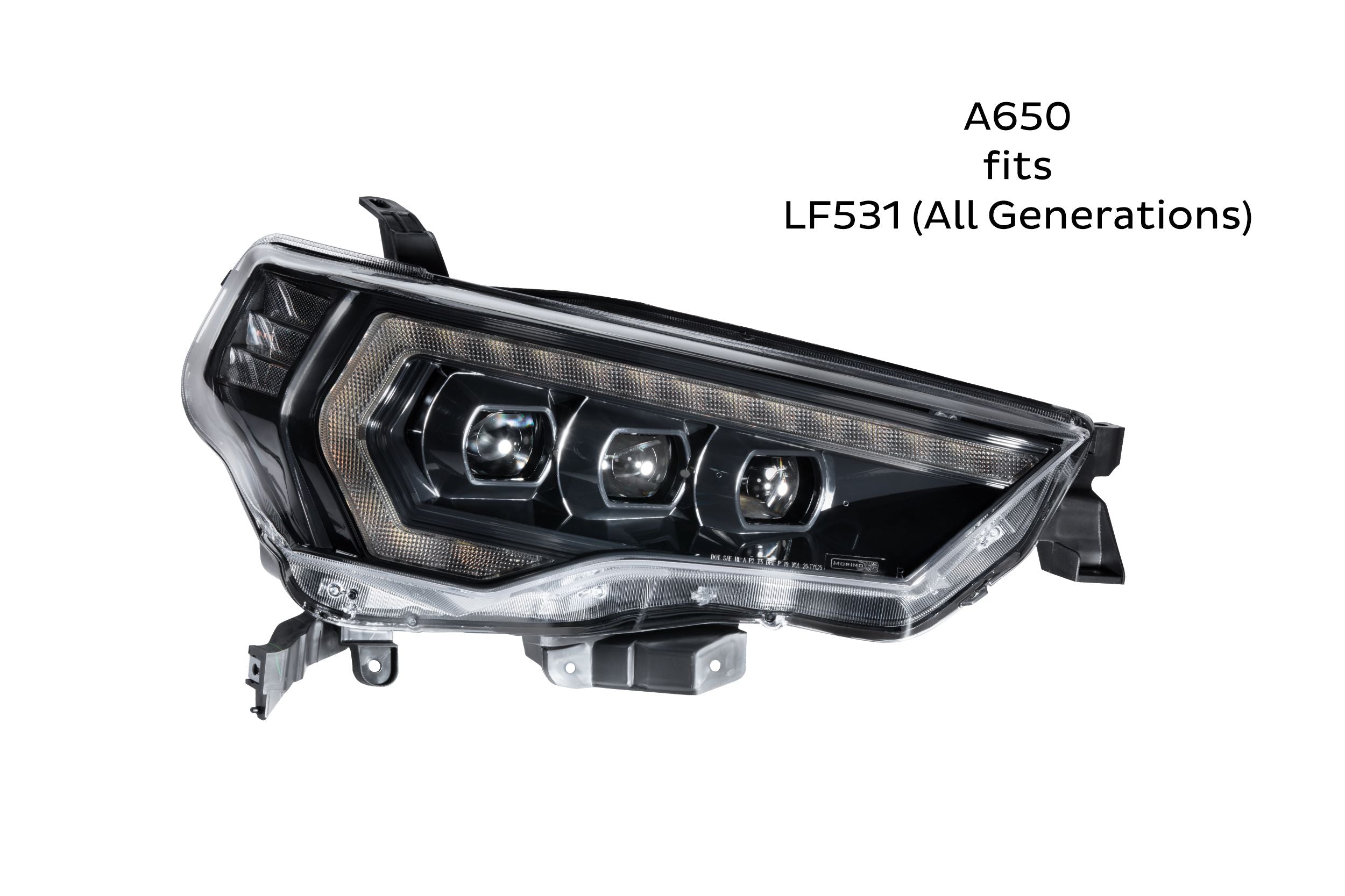 Smoked Sidemarkers: LF523 / LF525 (All Gens) (Set) - Apollo Off-Road