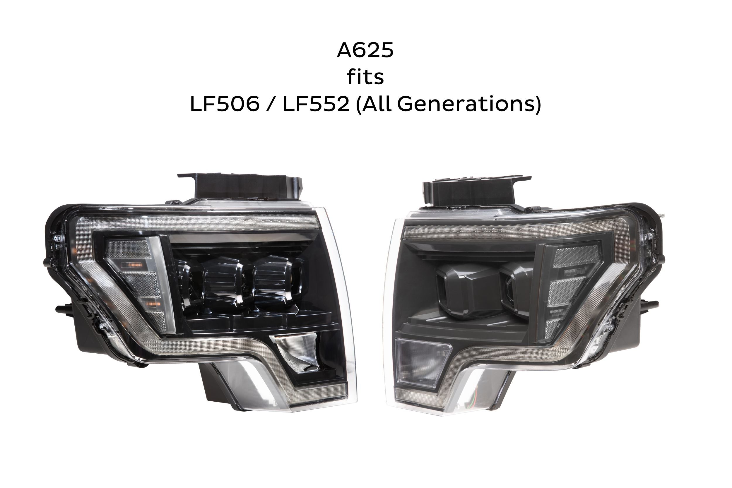 Smoked Sidemarkers: LF523 / LF525 (All Gens) (Set) - Apollo Off-Road