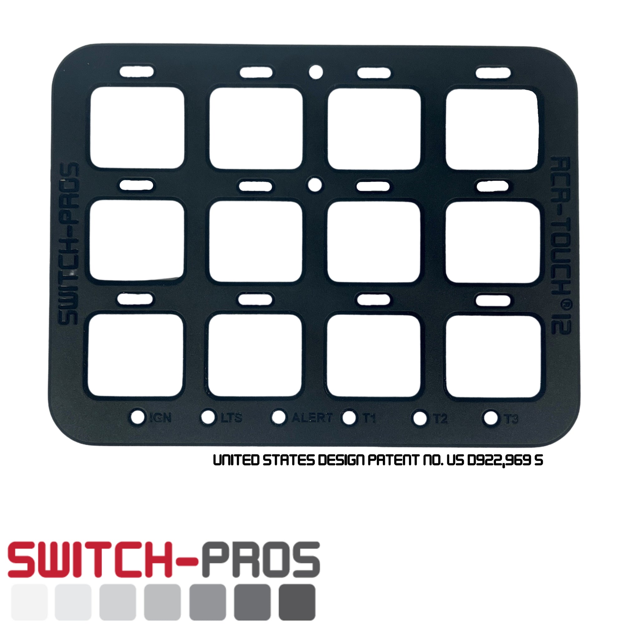 Snap-On Bezel for RCR-Force 12 Touch Panel - Apollo Off-Road