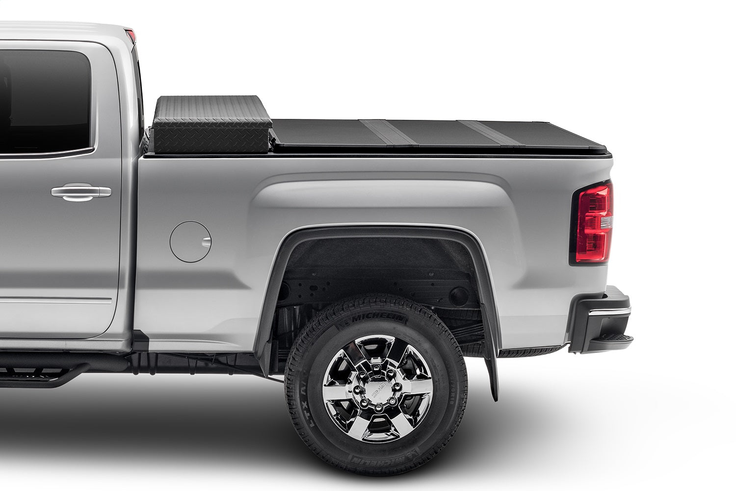 Solid Fold 2.0 Toolbox - 20-23 Silv/Sierra 2500/3500 8' w/o Factory Side Storage - Apollo Off-Road