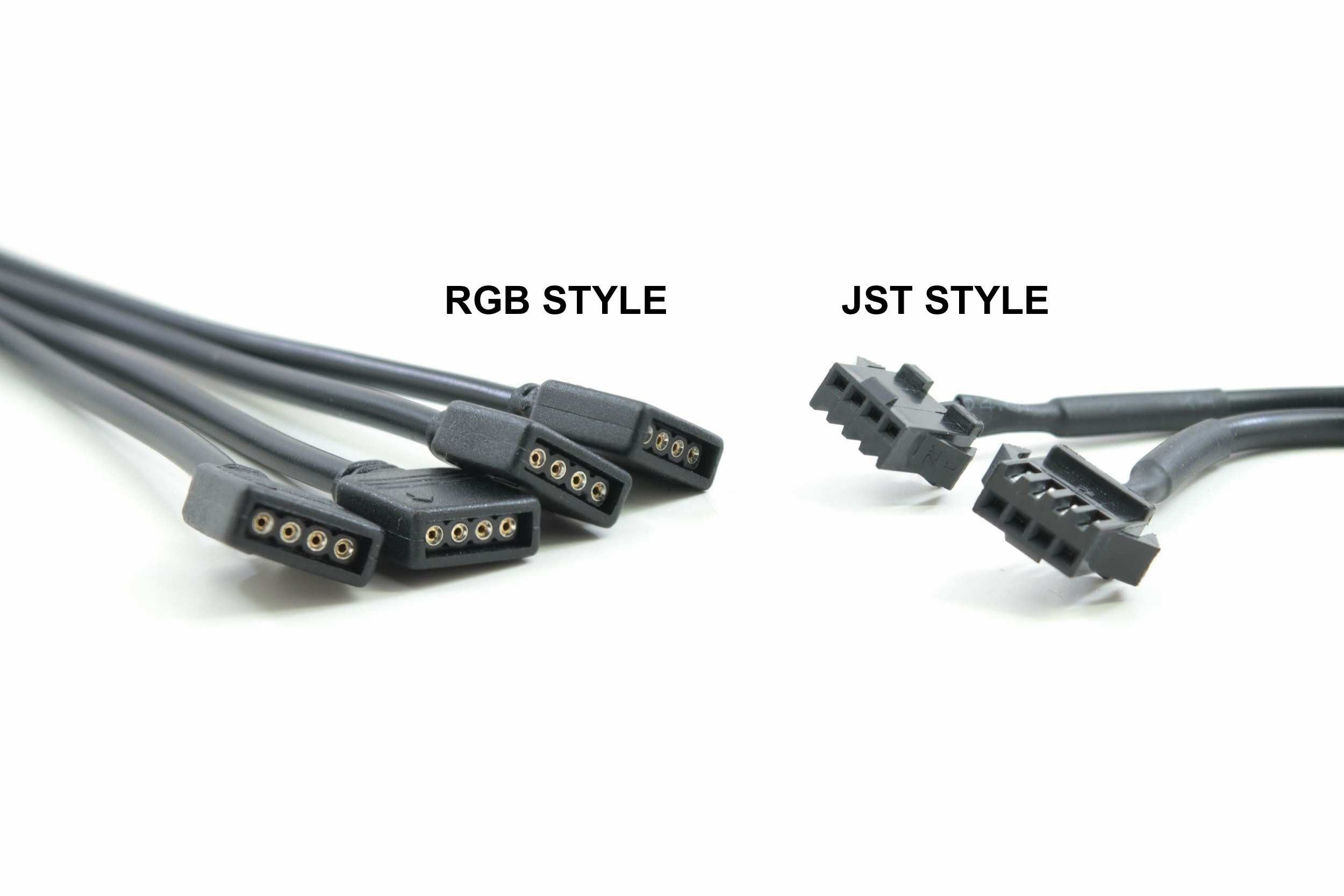 Splitter: Bare 4 Wire to 4x RGB 4P Female - Apollo Off-Road