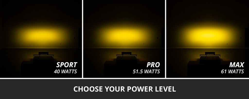 Diode Dynamics SS10 Pro Yellow Flood ABL (one)