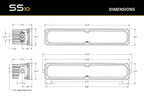 Diode Dynamics SS10 Sport White Combo MBL (one)