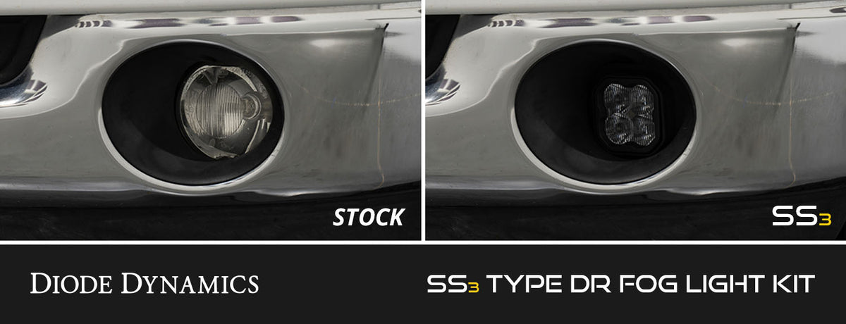 Diode Dynamics SS3 Sport Type DR Kit ABL White SAE Fog