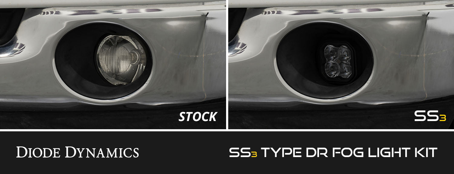 Diode Dynamics SS3 Pro Type DR Kit ABL Yellow SAE Fog