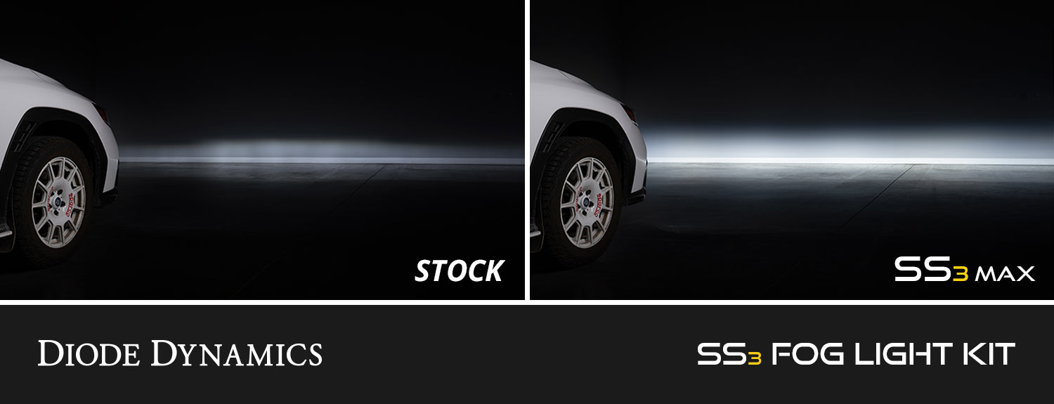 Diode Dynamics SS3 Sport Type TS Kit ABL White SAE Fog