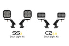 Diode Dynamics SS3 LED Ditch Light Kit for 2019-2021 Ford Ranger Pro Yellow Combo