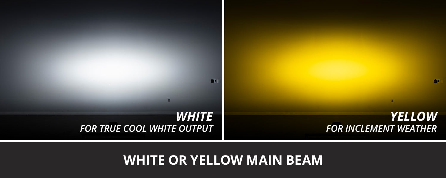 Diode Dynamics SS3 LED Ditch Light Kit for 2019-2021 Ford Ranger Sport Yellow Combo