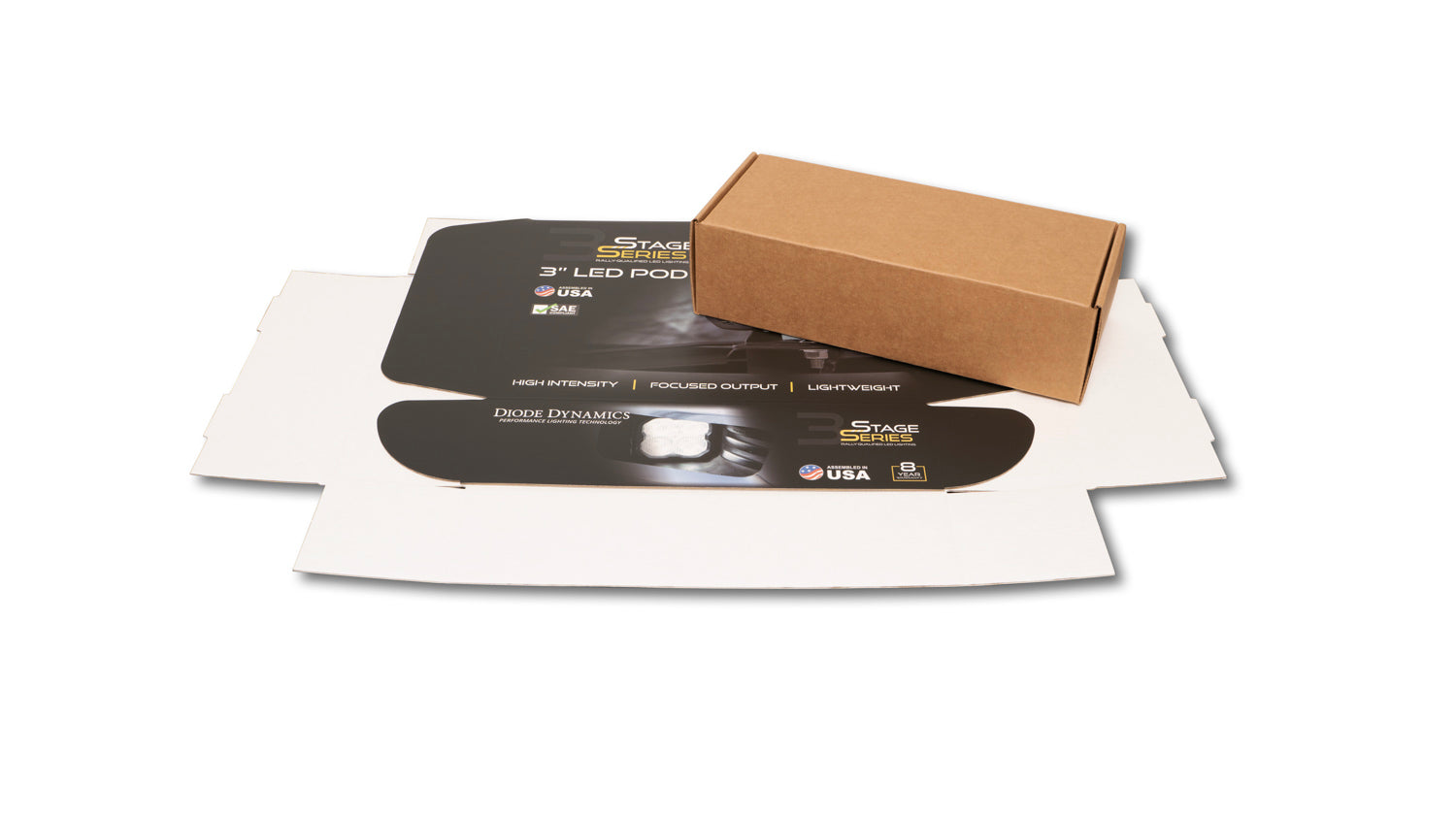 Diode Dynamics SS3 Max WBL White Driving Standard - No Brackets (single)