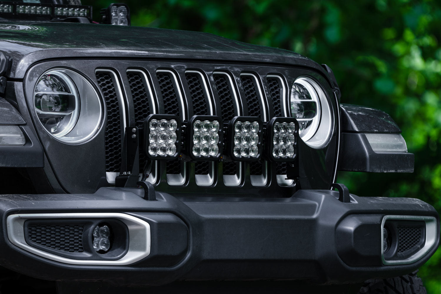 Diode Dynamics Stage Series Grille Bracket Kit for 2018+ Jeep Wrangler JL