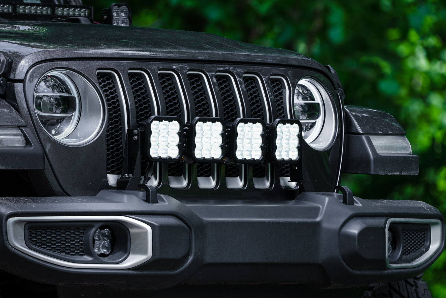 Diode Dynamics Stage Series Grille Bracket Kit for 2018+ Jeep Wrangler JL