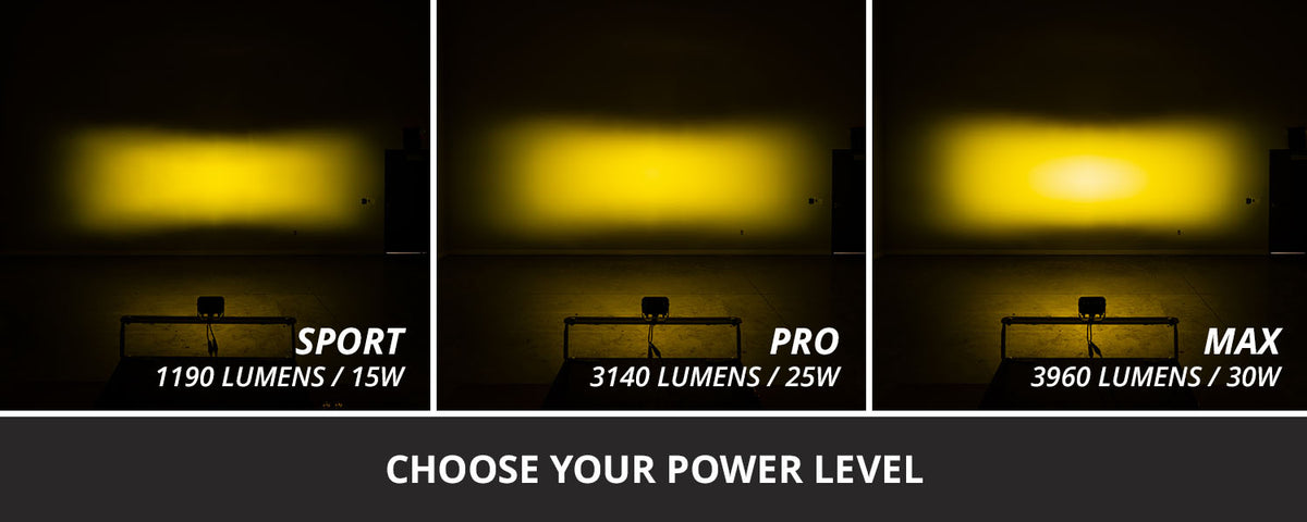 Diode Dynamics C2 2.0 Pro Yellow Spot Standard ABL (single)