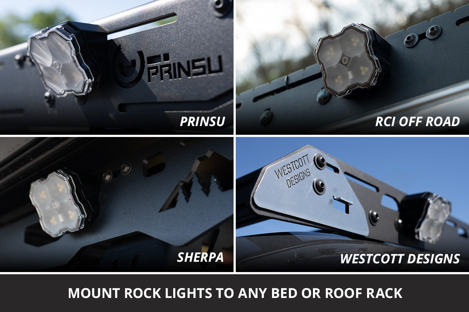 Diode Dynamics Roof Rack Scene Light Dual Color Amber/White Kit