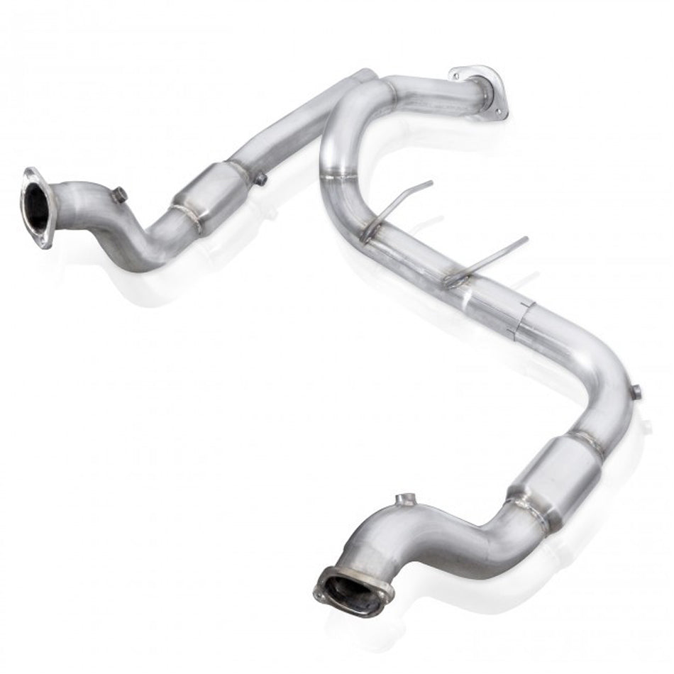 Stainless Works 17-20 F-150 Raptor Catted Downpipe Factory Connect - Apollo Off-Road