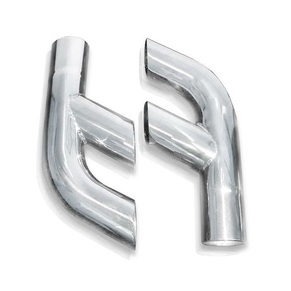 Stainless Works 1977-81 Trans Am Splitter Tips 2-1/2" Inlet - Apollo Off-Road