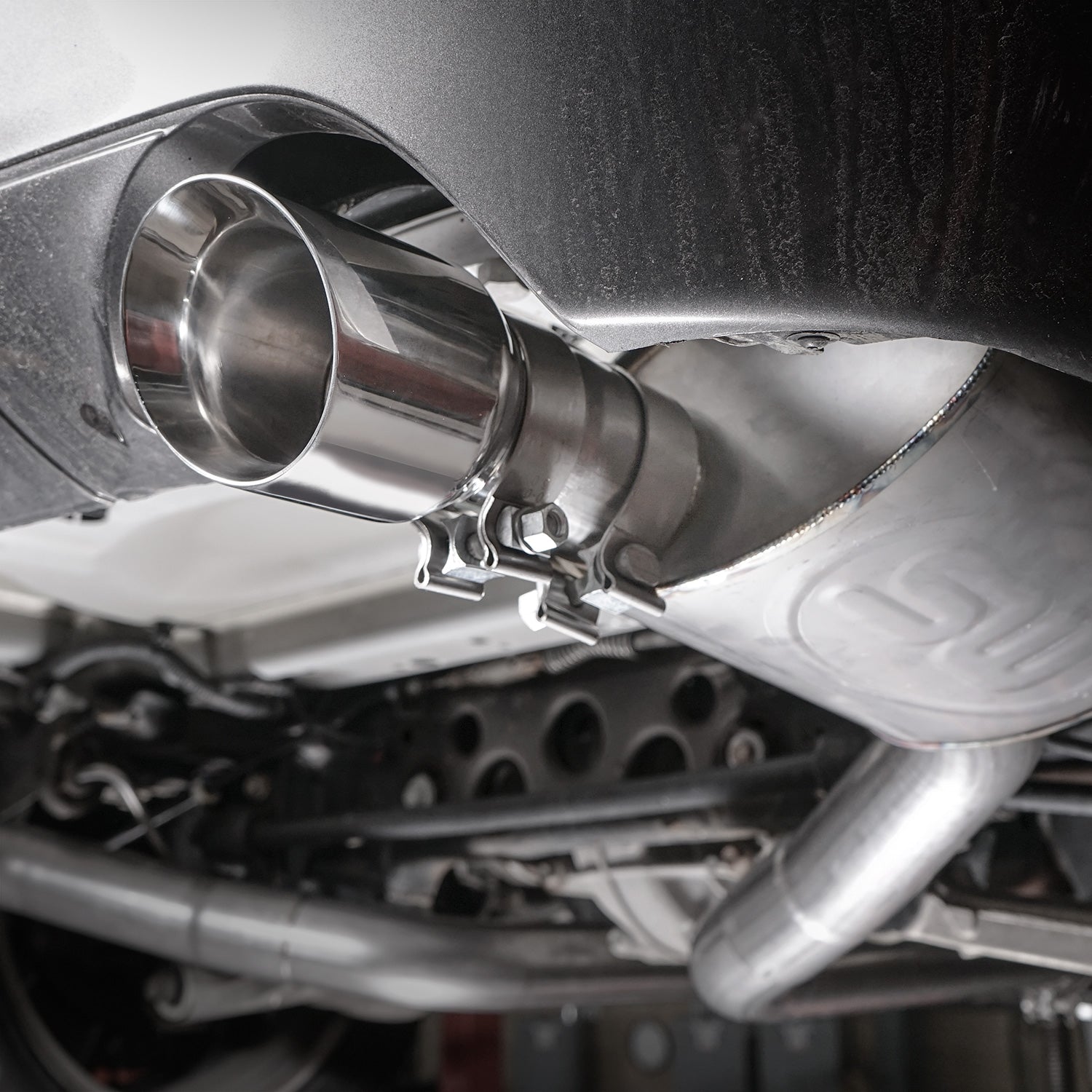 Stainless Works 4? Double Wall Slash-Cut Polished Tip Kit - Apollo Off-Road