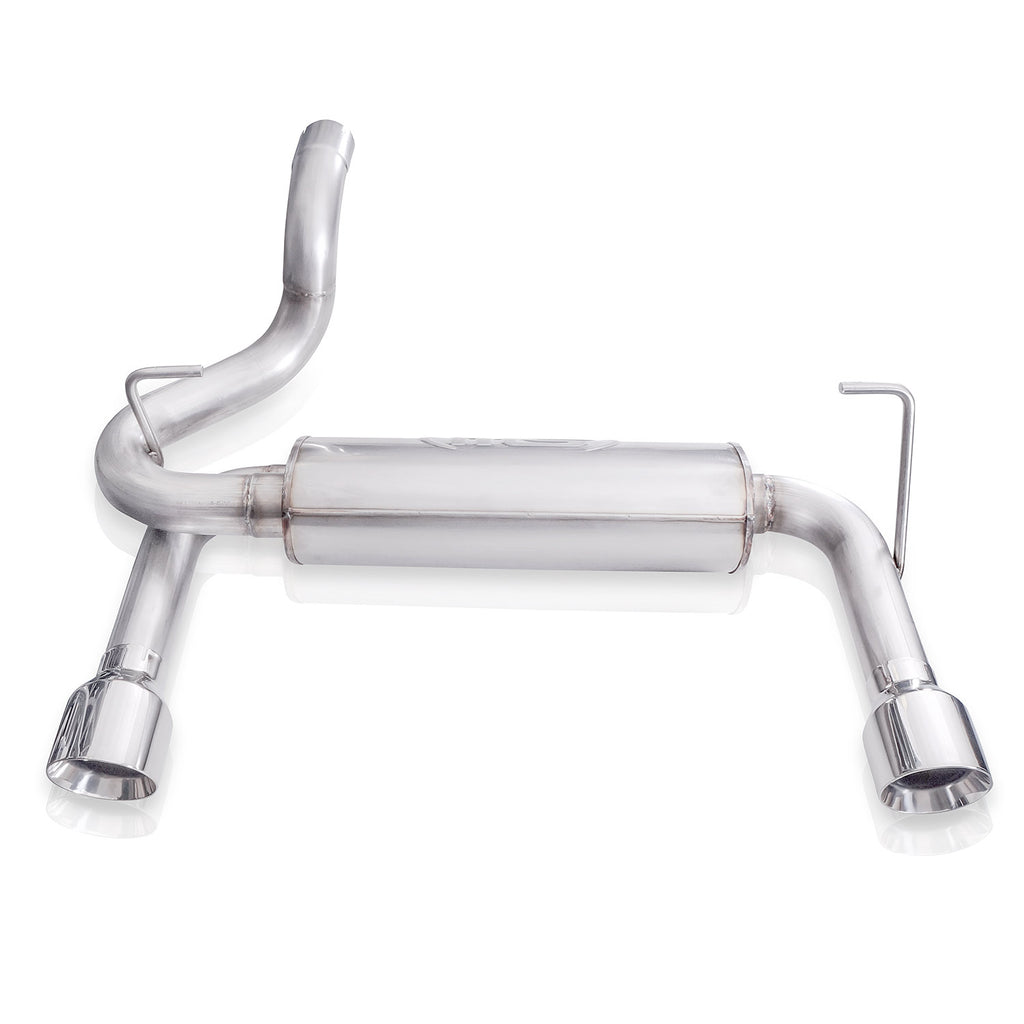 Stainless Works Axleback Dual Oulet Muffler Factory Connect - Apollo Off-Road