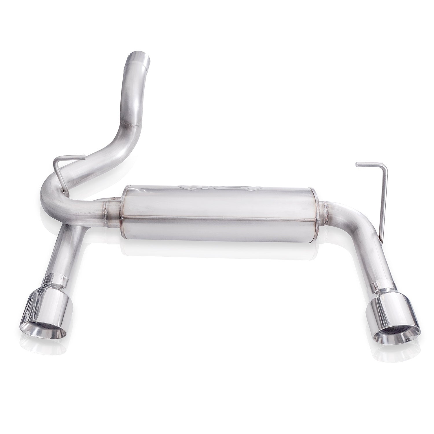 Stainless Works Axleback Dual Oulet Muffler Factory Connect - Apollo Off-Road