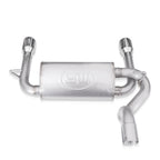 Stainless Works Axleback Dual Oulet Muffler Factory Connect - Apollo Off-Road