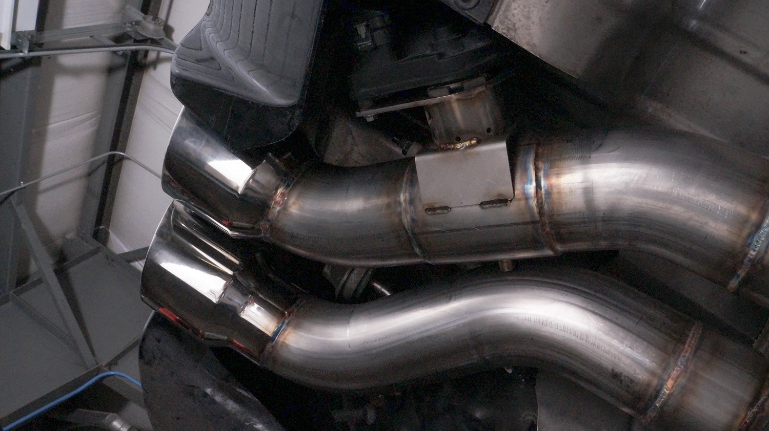 Stainless Works Axleback Dual Turbo Custom Mufflers Performance Connect - Apollo Off-Road