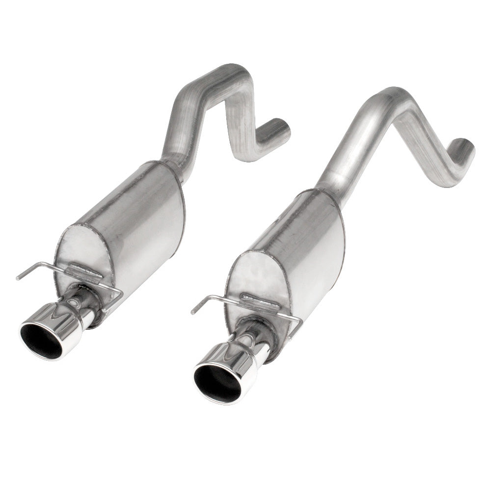 Stainless Works Axleback Dual Turbo S-Tube Mufflers Factory Connect - Apollo Off-Road