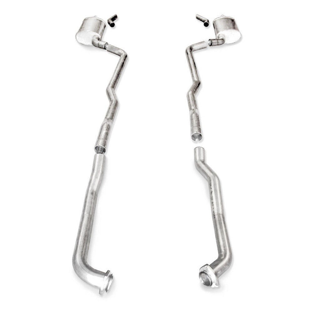 Stainless Works BBC Catback Dual Chambered Mufflers Auto Trans. Factory Connect - Apollo Off-Road