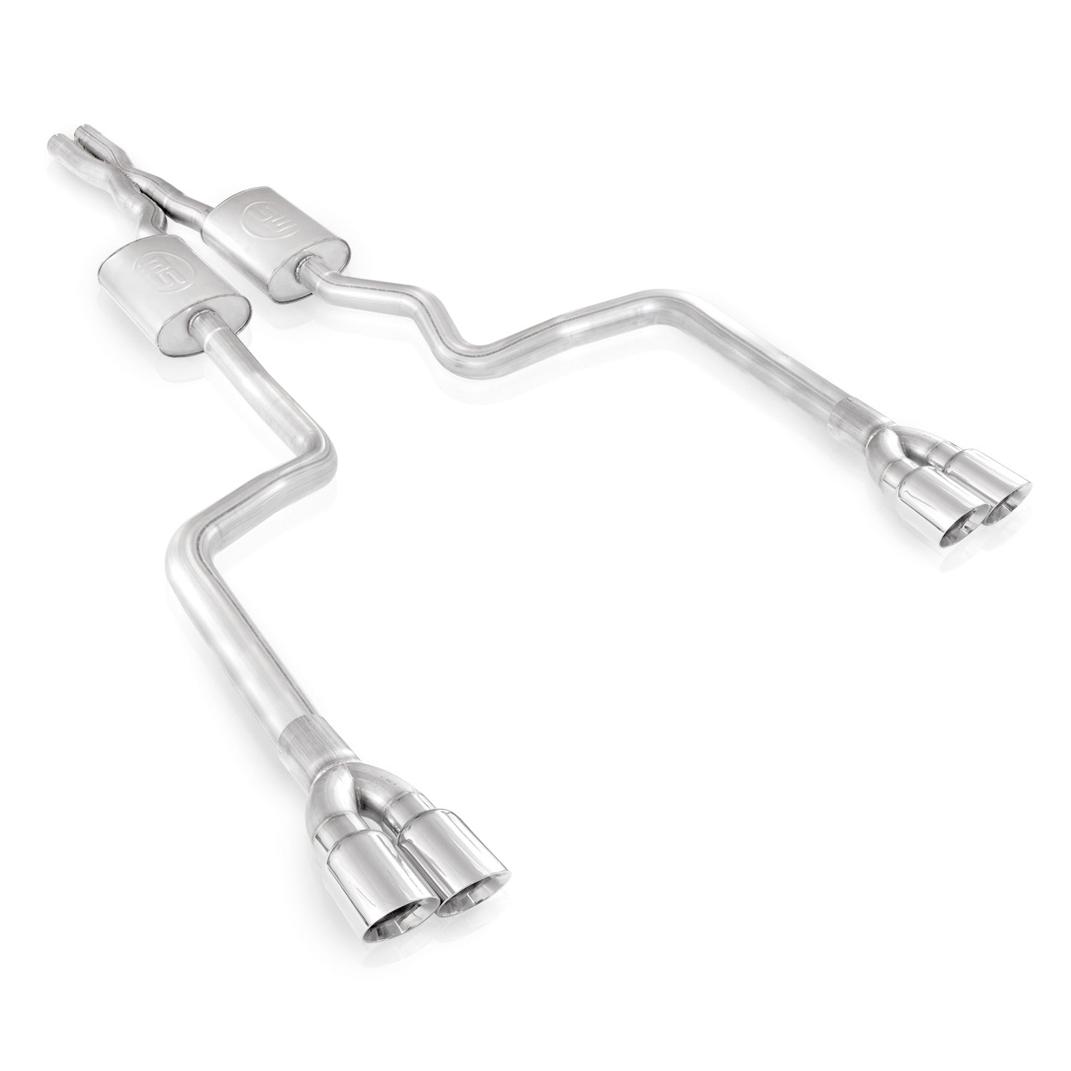 Stainless Works Catback Dual Chambered Mufflers Factory & Performance Connect - Apollo Off-Road