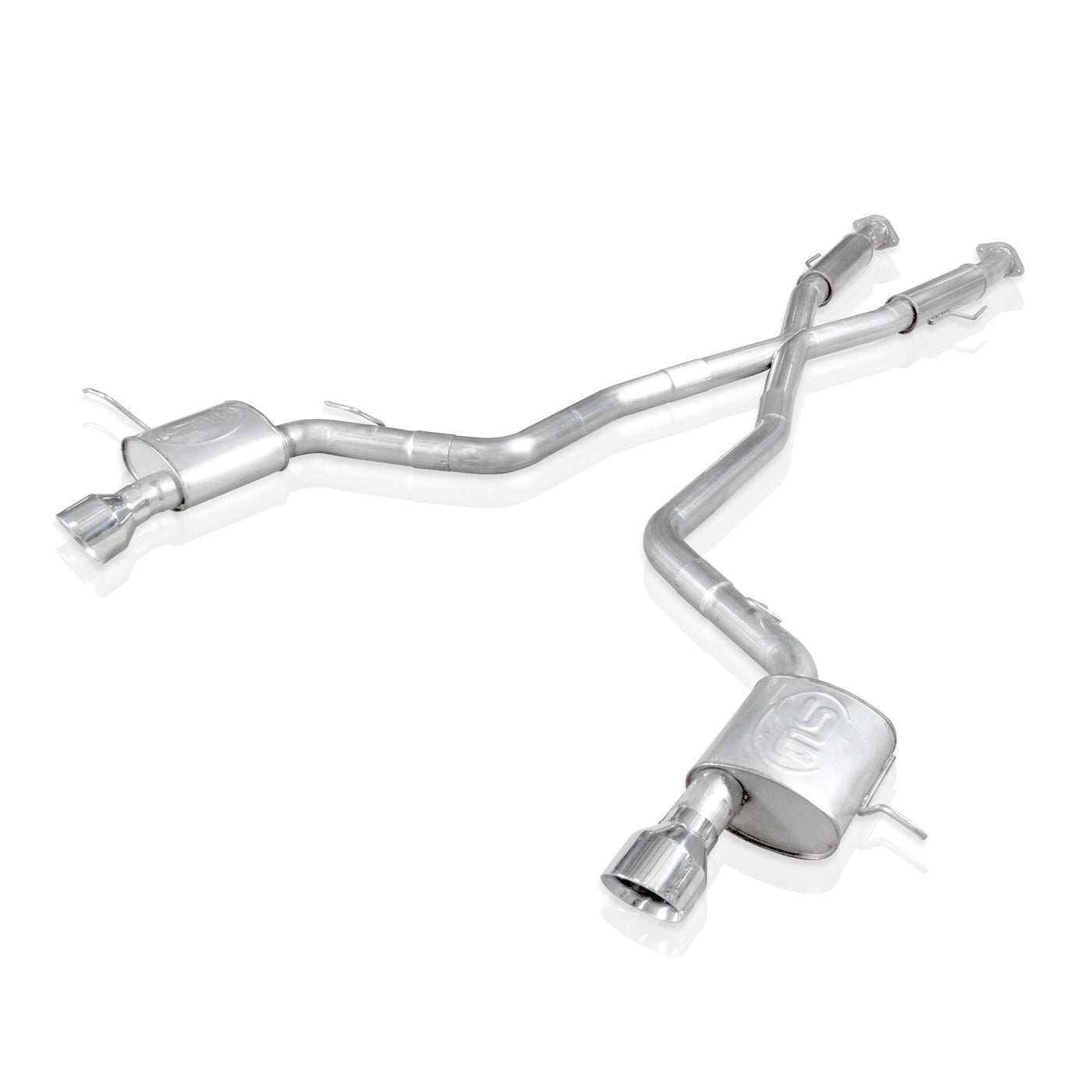 Stainless Works Catback Dual Chambered Mufflers Factory Connect - Apollo Off-Road