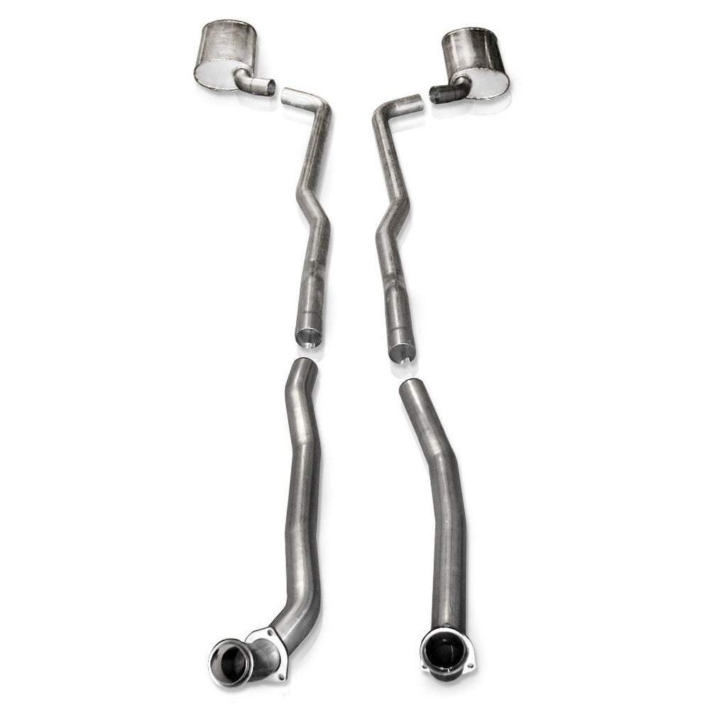 Stainless Works Catback Dual Chambered Mufflers Manual Trans. Factory Connect - Apollo Off-Road