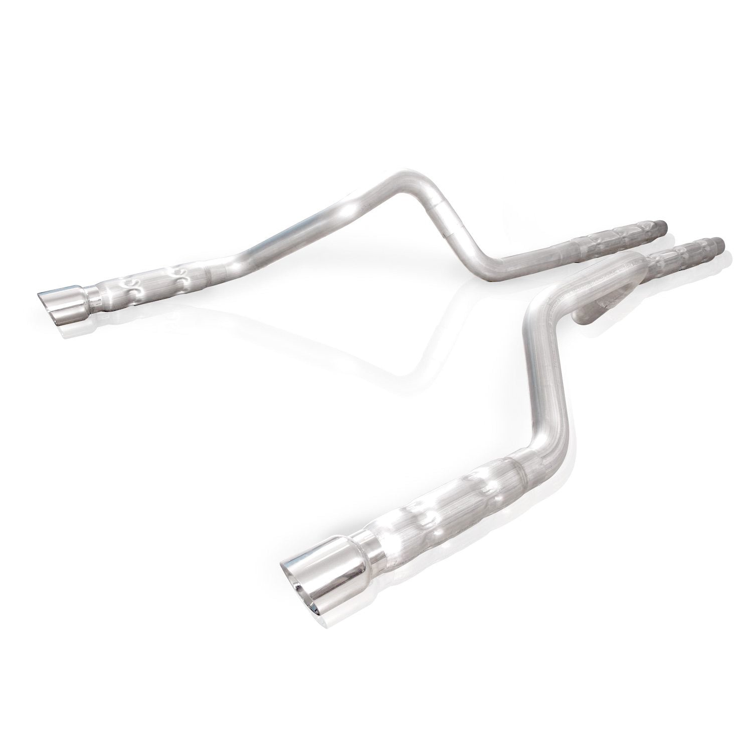 Stainless Works Catback Dual Chambered Round Mufflers Factory Connect - Apollo Off-Road