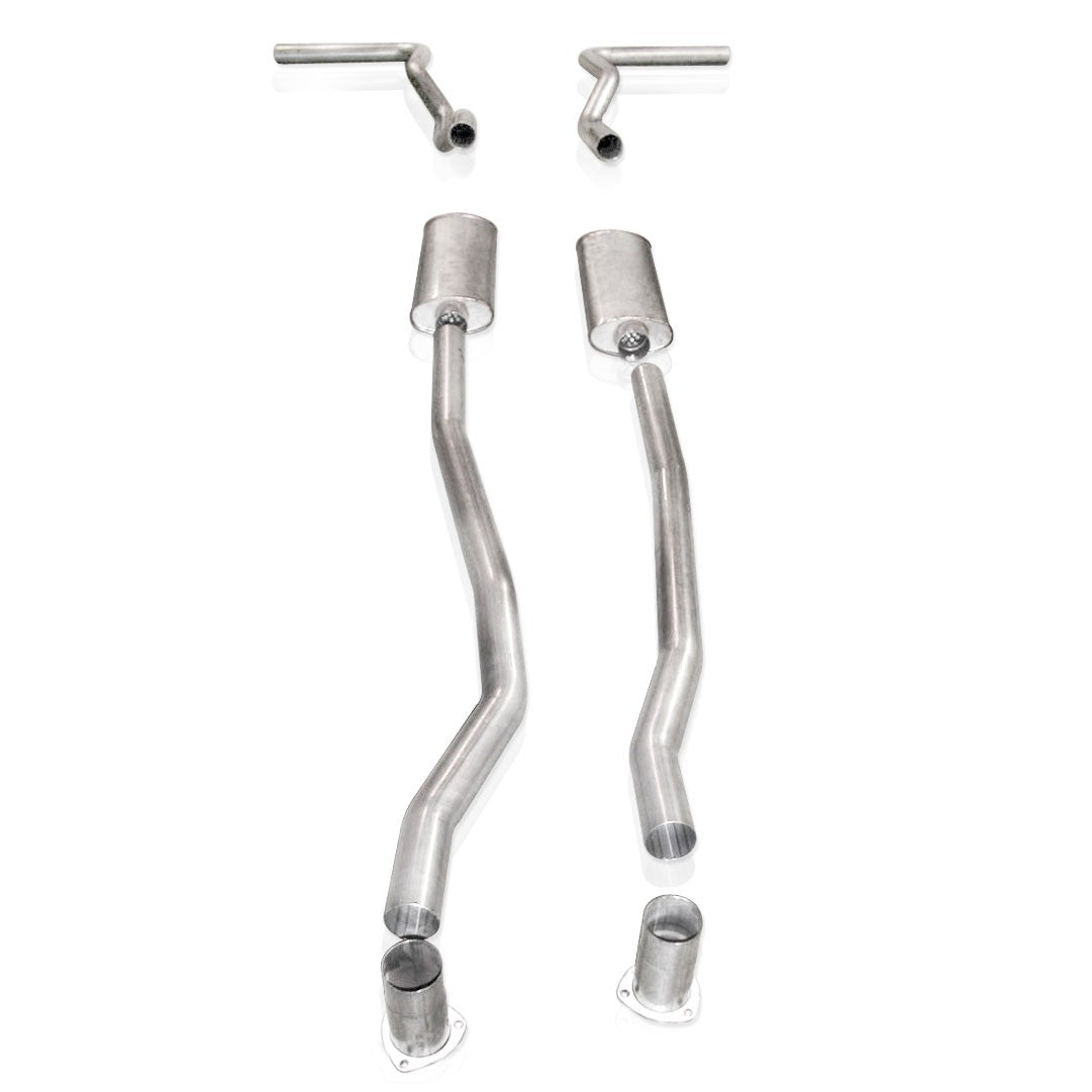Stainless Works Catback Dual Chambered Round Mufflers Performance Connect - Apollo Off-Road