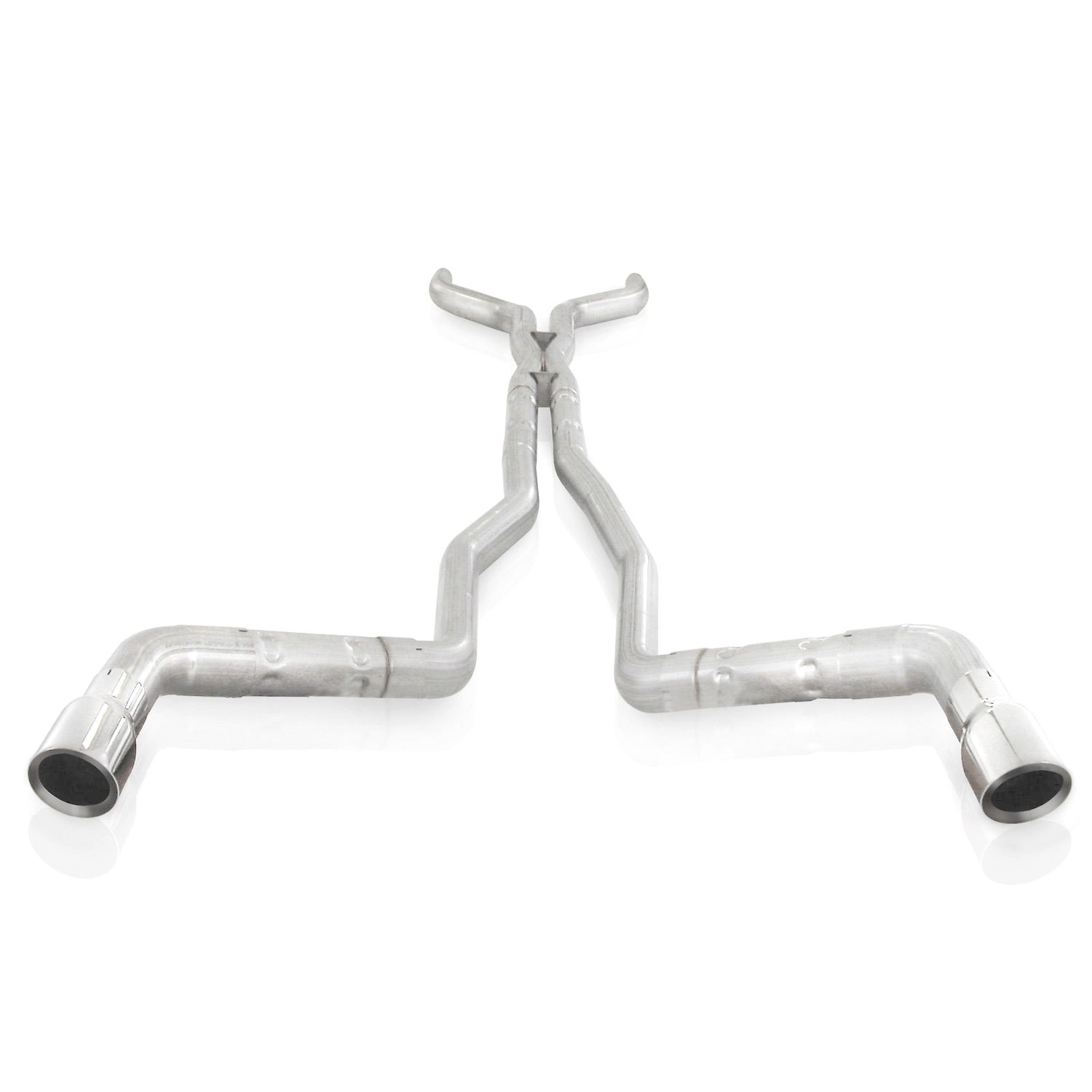Stainless Works Catback Dual Chambered Rounds Factory Connect - Apollo Off-Road