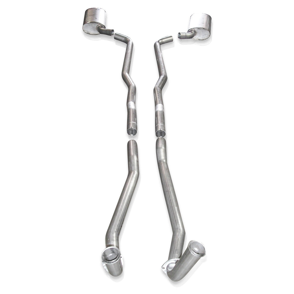Stainless Works Catback Dual Long Chambered Mufflers Factory Connect - Apollo Off-Road