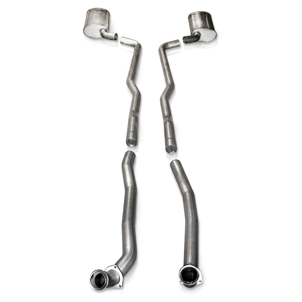 Stainless Works Catback Dual Long Chambered Mufflers Factory Connect - Apollo Off-Road