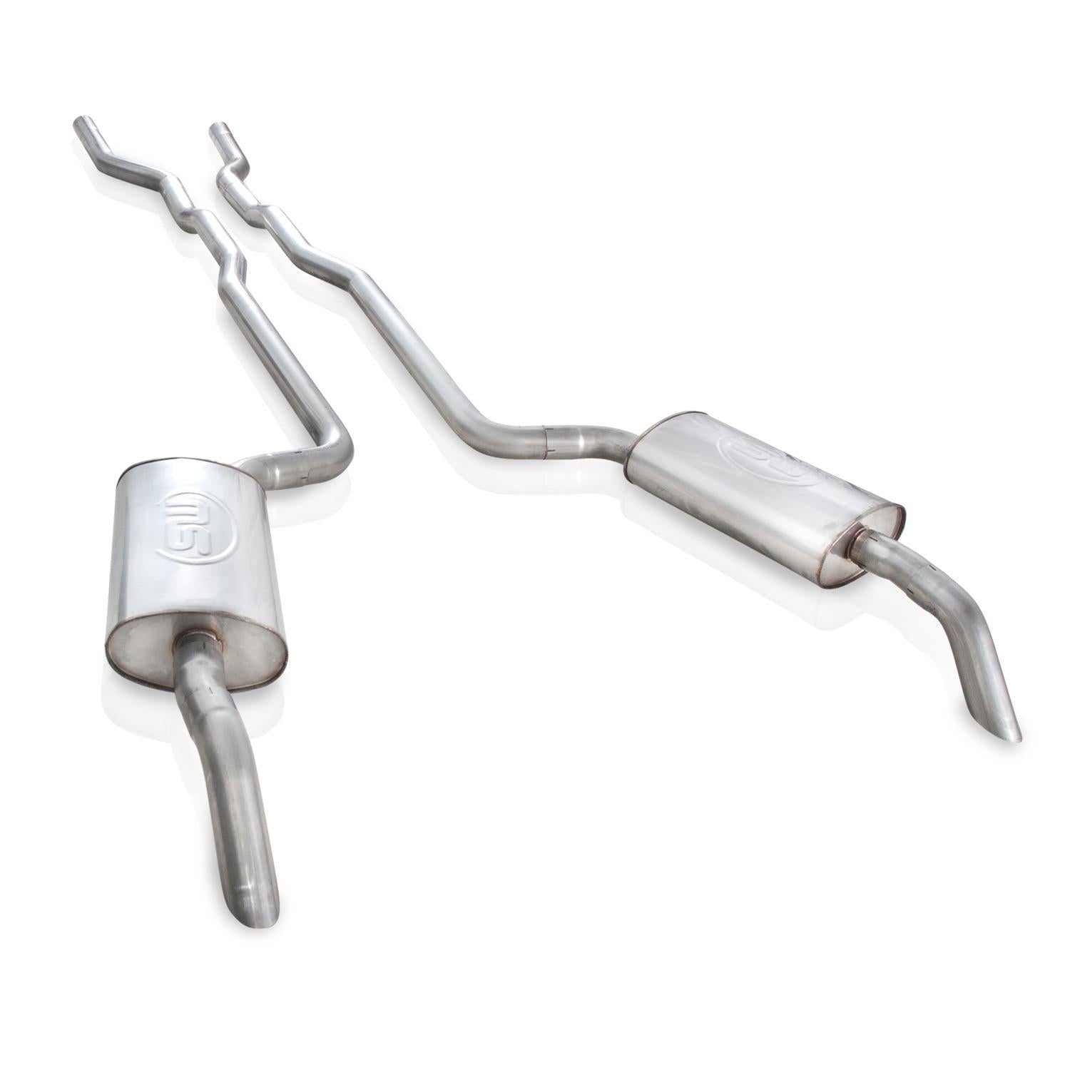 Stainless Works Catback Dual Long Chambered Mufflers Performance Connect - Apollo Off-Road