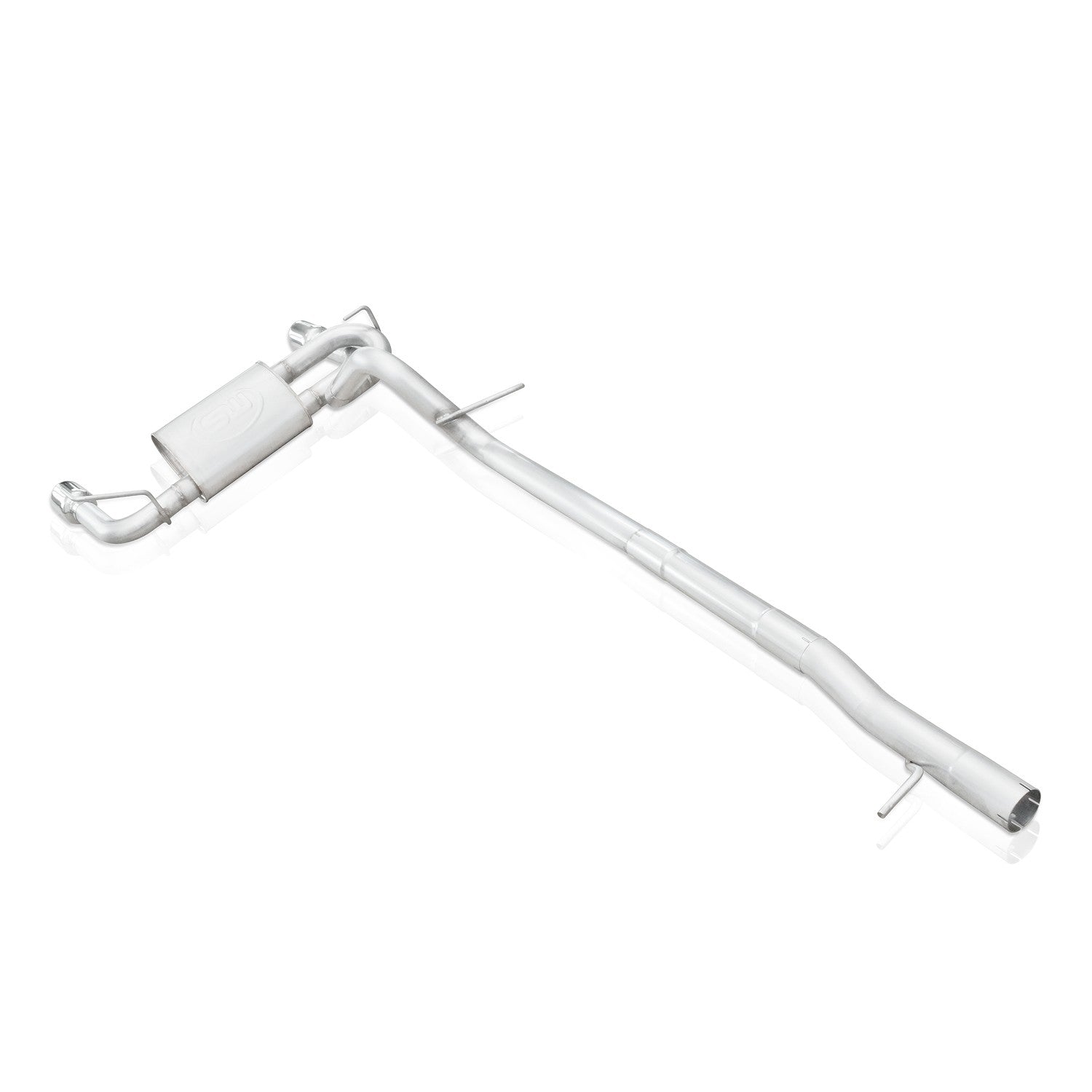 Stainless Works Catback Dual Outlet Turbo Muffler Factory Connect - Apollo Off-Road