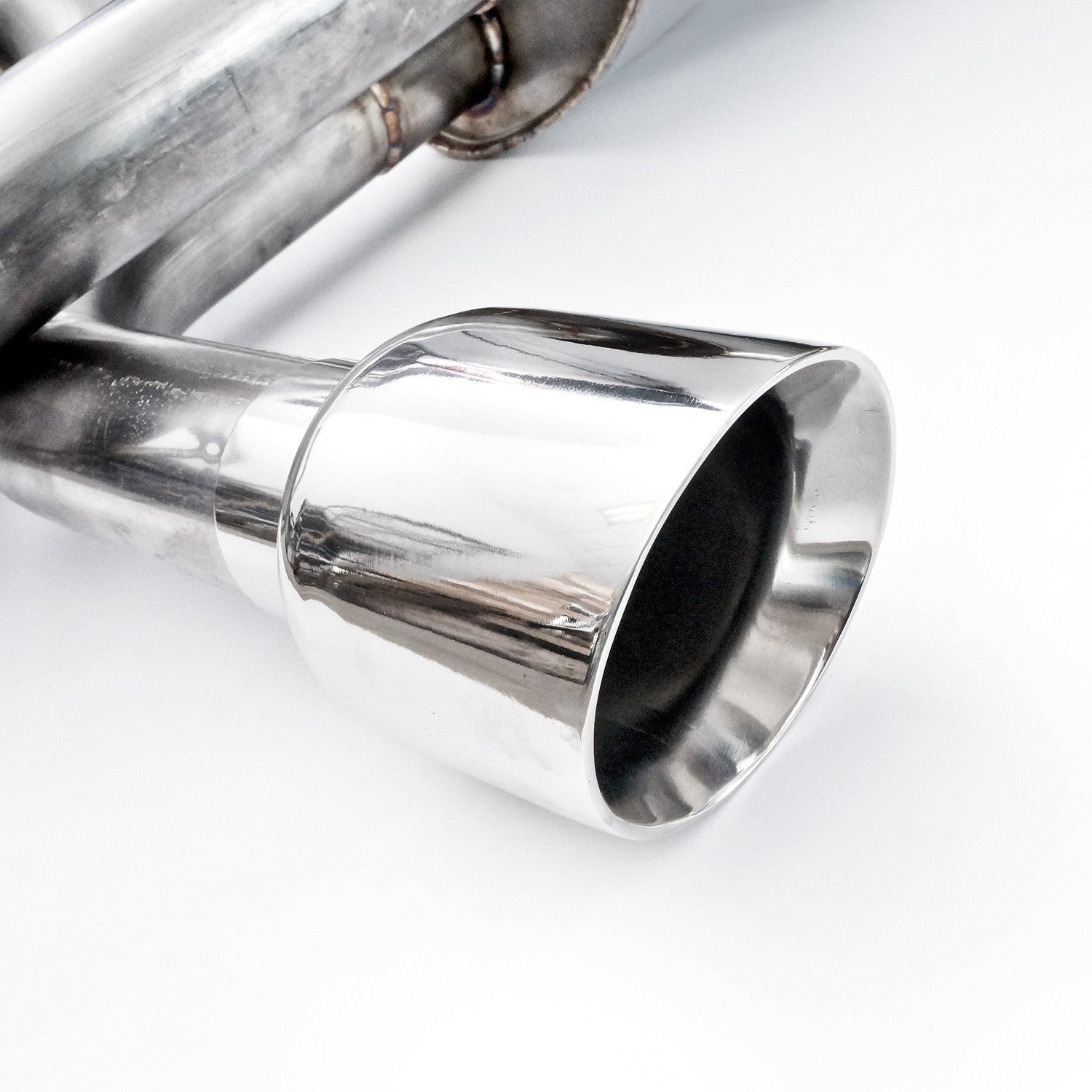 Stainless Works Catback Dual Outlet Turbo Muffler Factory Connect - Apollo Off-Road