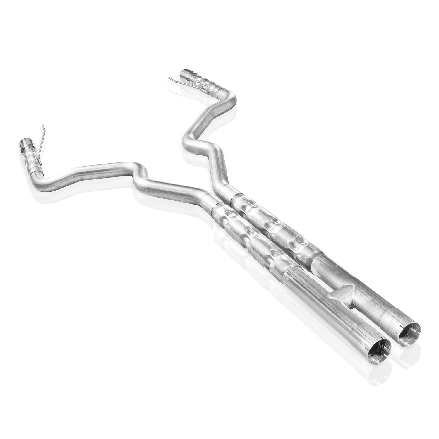 Stainless Works Catback Dual Retro 3" Core Rounds H-Pipe Performance Connect - Apollo Off-Road