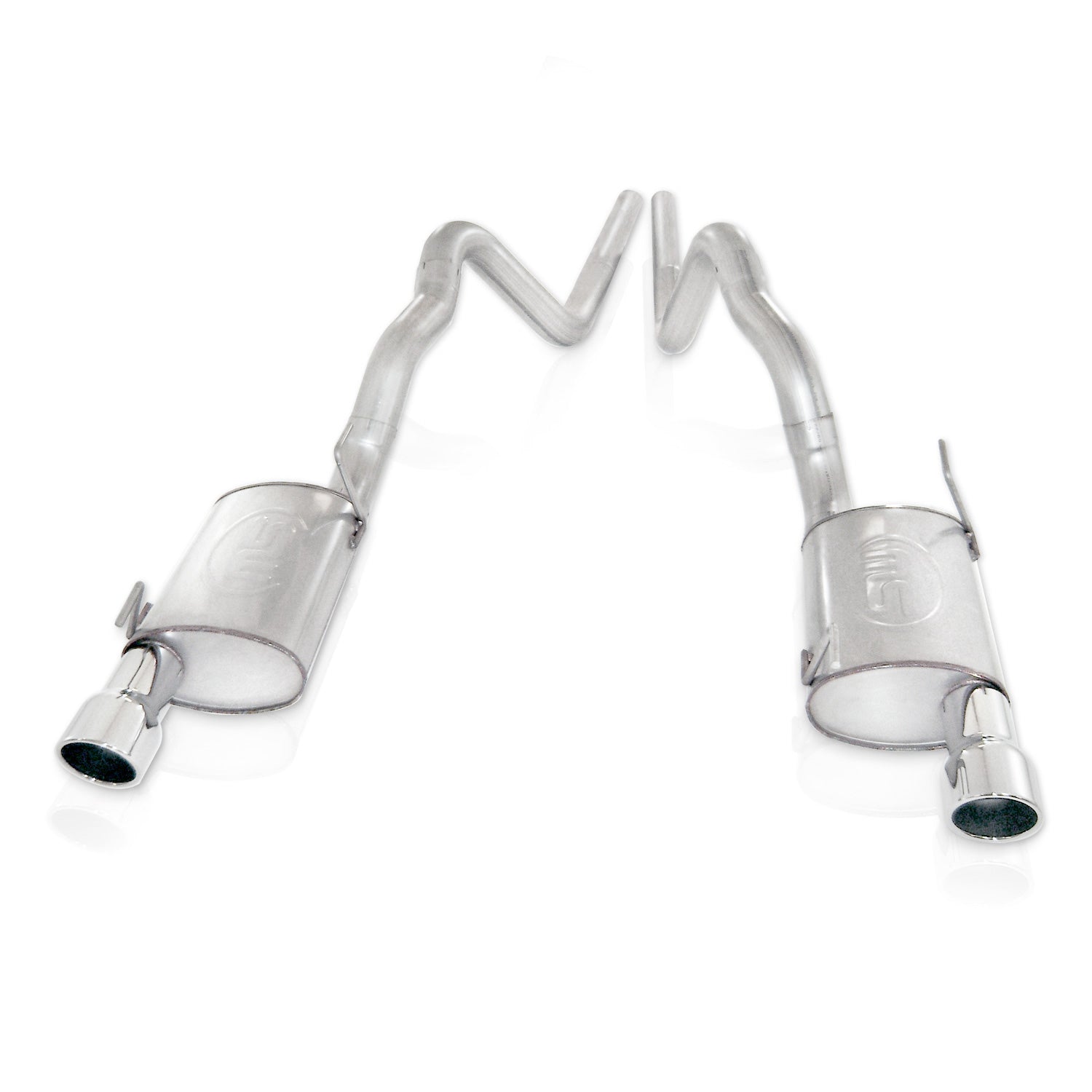 Stainless Works Catback Dual S-Tube Mufflers Factory Connect - Apollo Off-Road