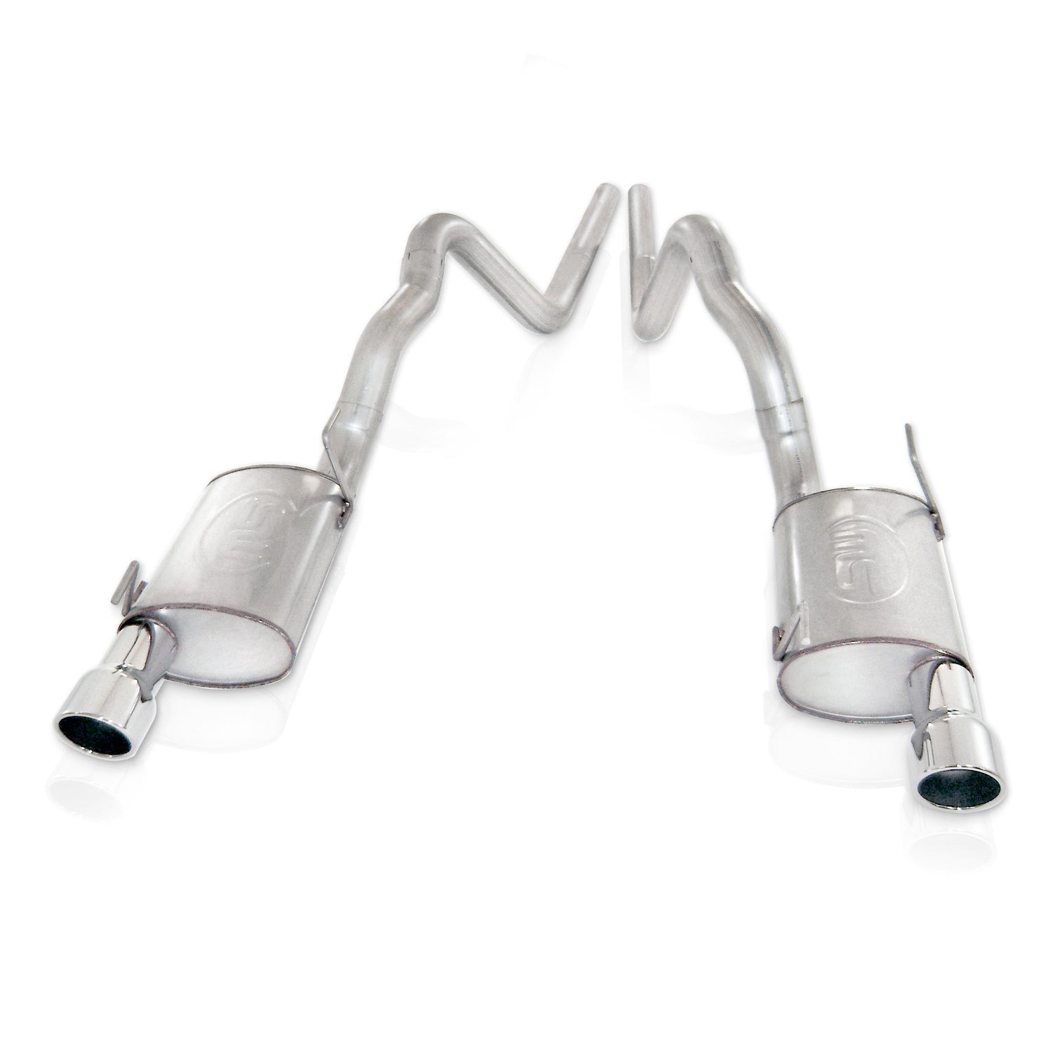 Stainless Works Catback Dual S-Tube Mufflers Performance Connect - Apollo Off-Road