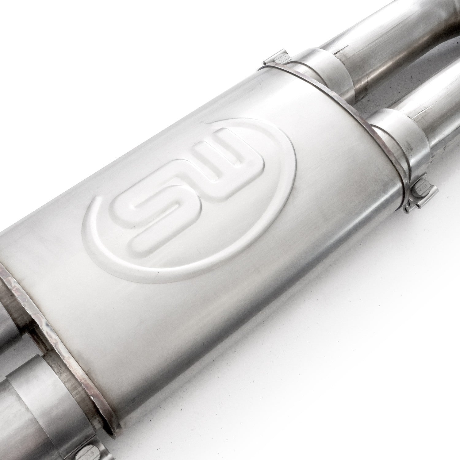 Stainless Works Catback Dual Turbo Chambered Mufflers Factory Connect - Apollo Off-Road