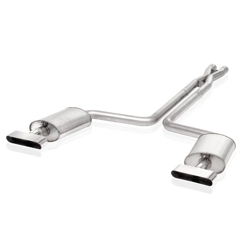 Stainless Works Catback Dual Turbo Chambered Mufflers Performance Connect - Apollo Off-Road