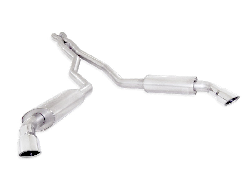 Stainless Works Catback Dual Turbo Chambered Mufflers Performance Connect - Apollo Off-Road