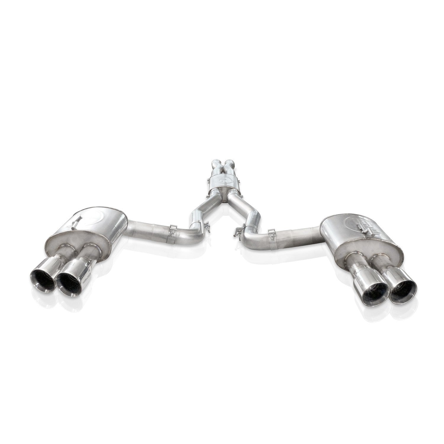 Stainless Works Catback Dual Turbo Chambered Mufflers Performance Connect - Apollo Off-Road