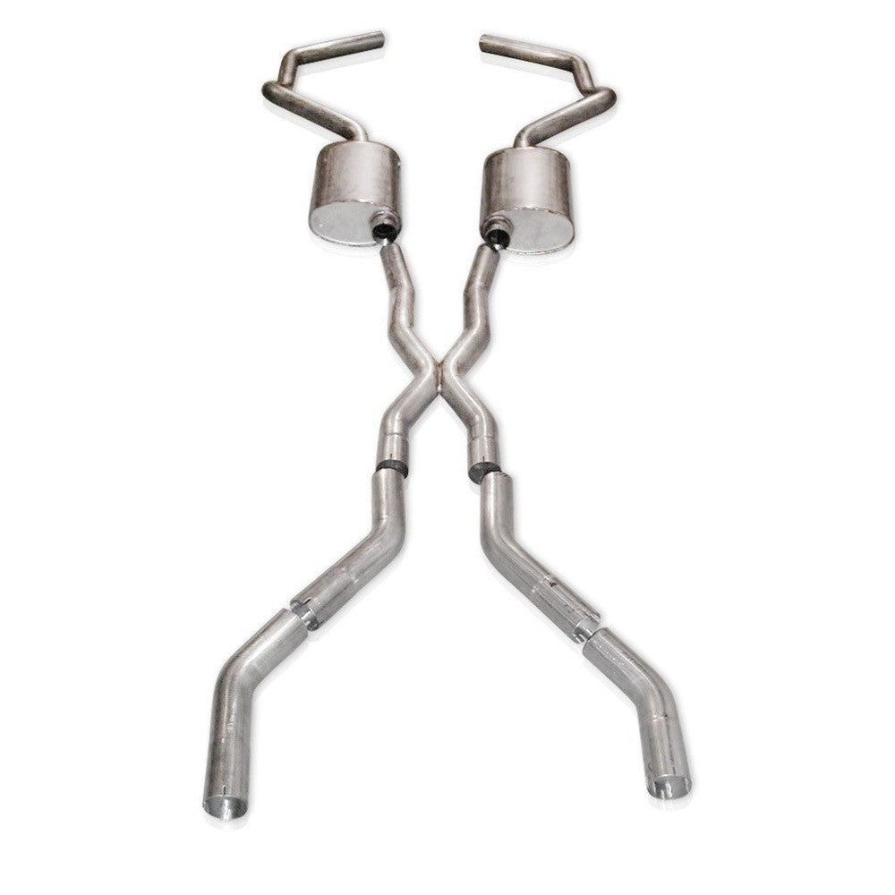 Stainless Works Catback Dual Turbo Chambered Mufflers Performance Connect - Apollo Off-Road