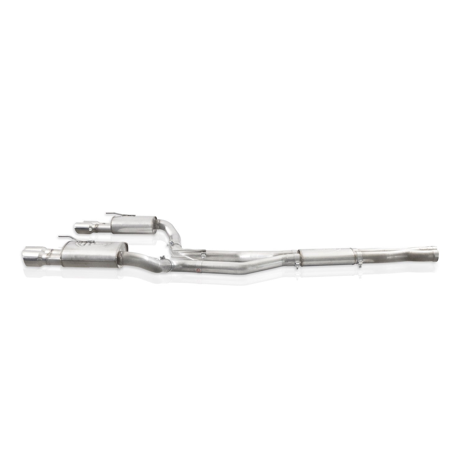 Stainless Works Catback Dual Turbo Chambered Mufflers Performance Connect - Apollo Off-Road